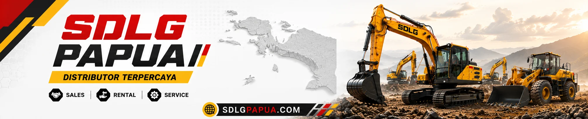 SDLG PAPUA - ALAT BERAT PAPUA - ALAT BERAT JAYAPURA - EXCAVATOR JAYAPURA